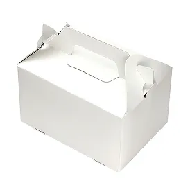 手提ケーキ箱 白 3.5x5