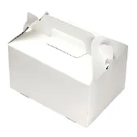 テイクアウト用手提ケーキ箱 白 3.5x5