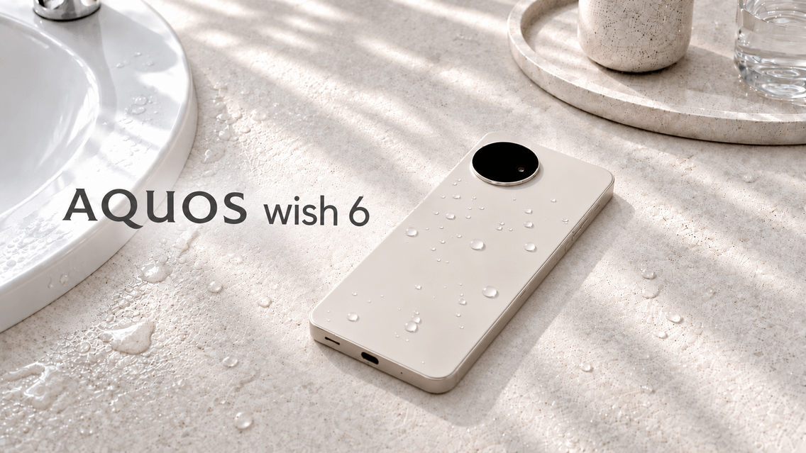【販売開始】HISモバイル、AQUOS wish 6の取り扱いを開始