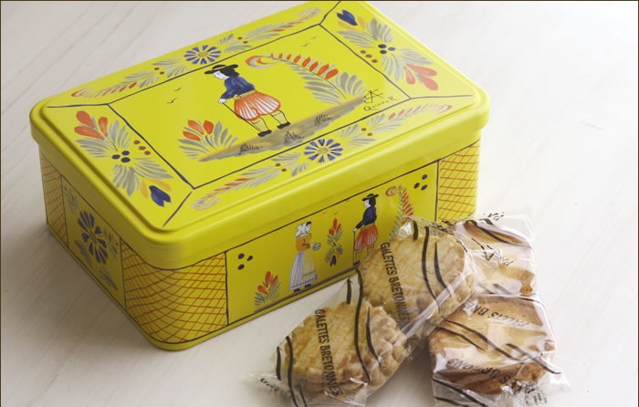 フランス産 ガレット バタービスケット アンリオ缶 クッキー ル ブルターニュ ギフト 手土産 お返し キッチン ランチ フード スイーツ ドリンク チョコレート お菓子 イノブンオンラインショップ