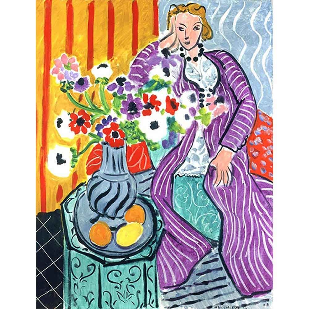 購入価格アンリ・マティス(Henri Matisse)、【半横向きのプロフィール】 絵画