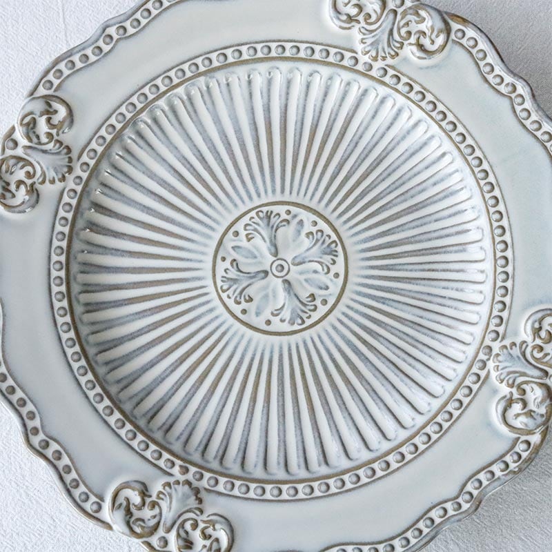 ディアナ プレート 21cm】北欧風 アンティーク調 おしゃれ食器 高級感