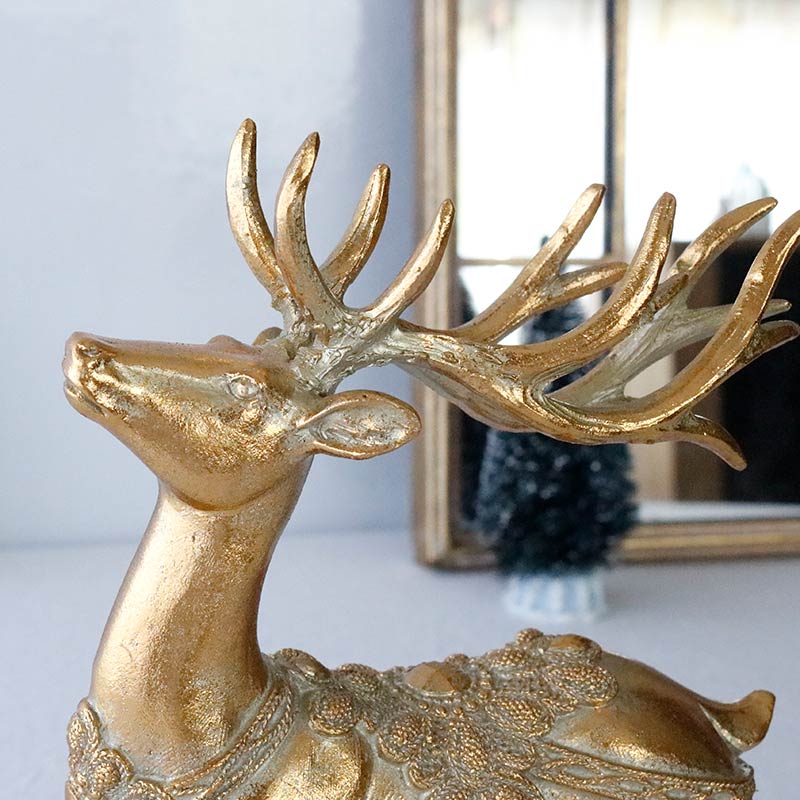 エレガント ゴールドトナカイ