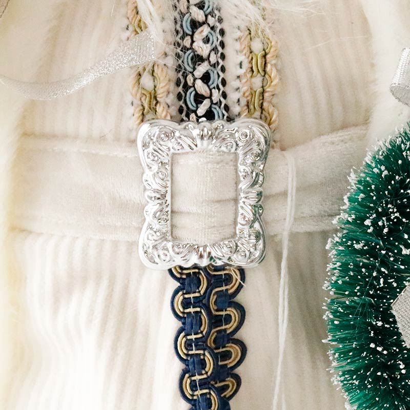 サンタフィギュア ウインターブルー