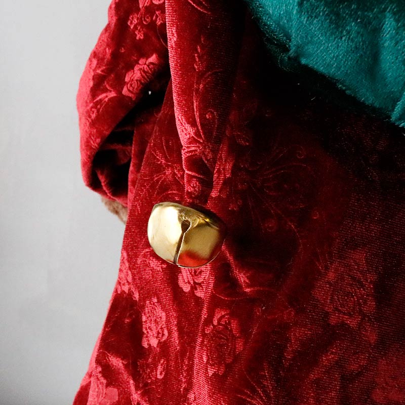 ツリートップサンタフィギュアバーガンディ