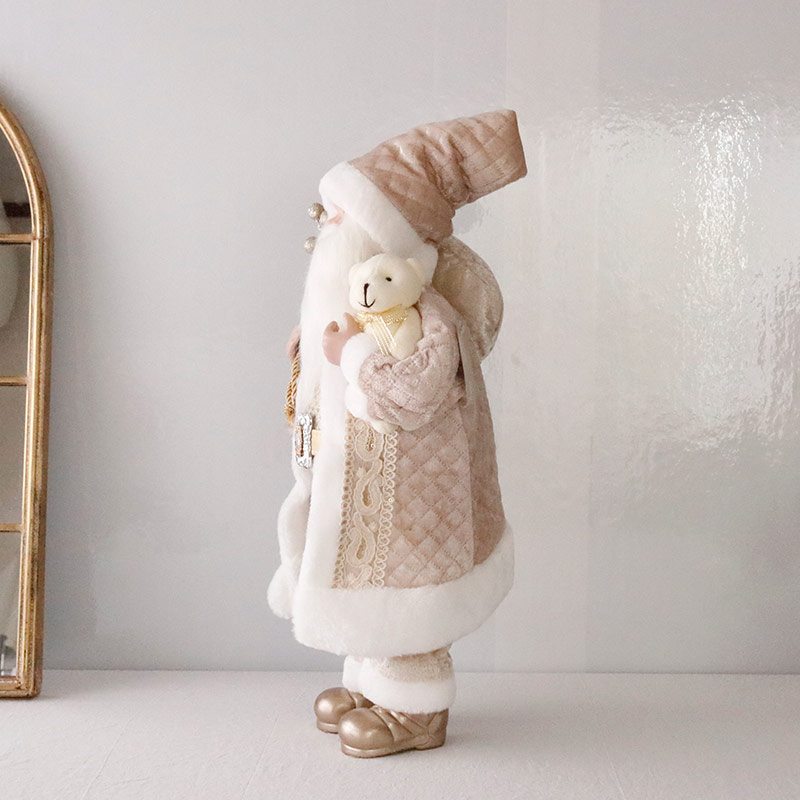 サンタフィギュアクリームベアー