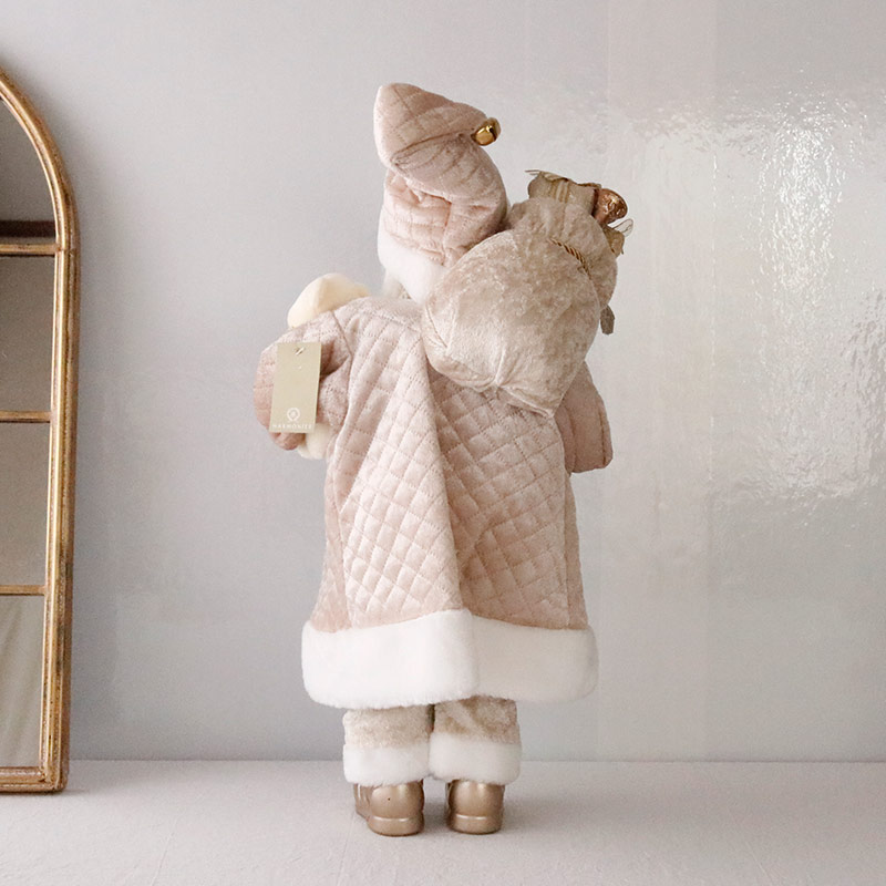 サンタフィギュアクリームベアー