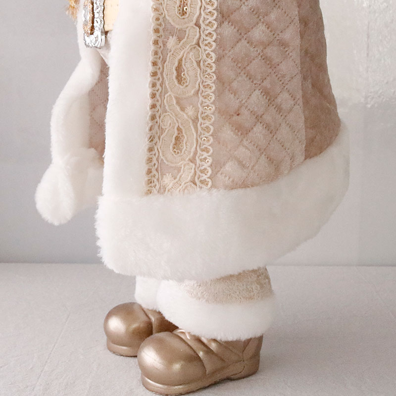 サンタフィギュアクリームベアー