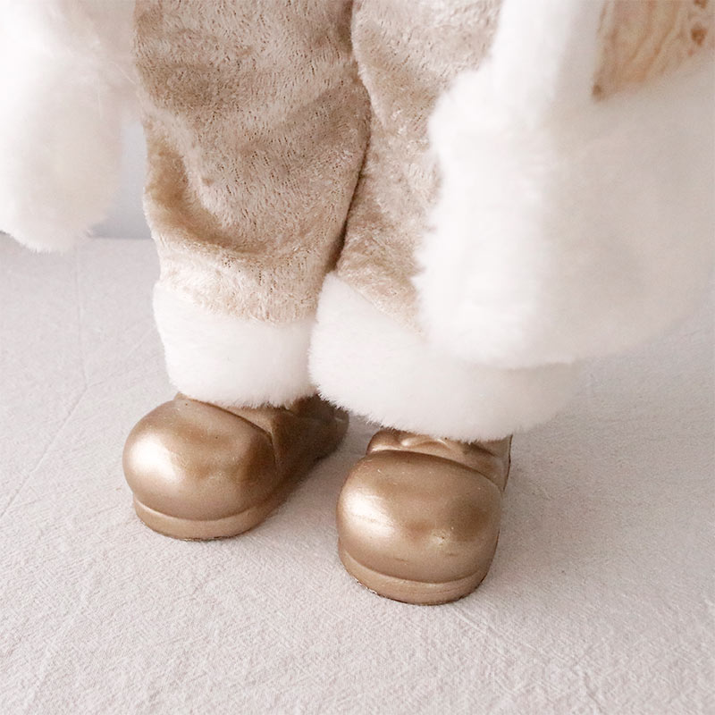 サンタフィギュアクリームベアー