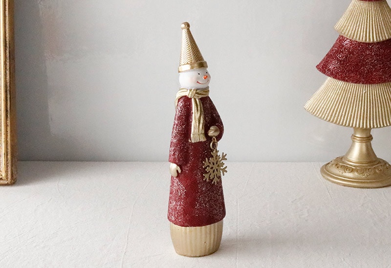 ウインター レッド スノーマン