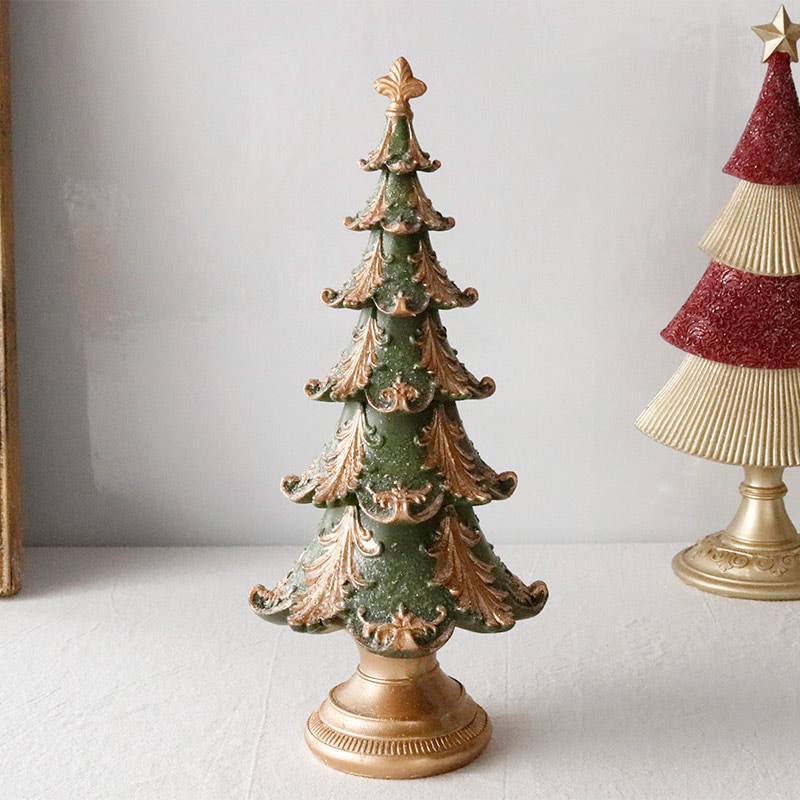 グリーン レジン ツリー ビンテージ