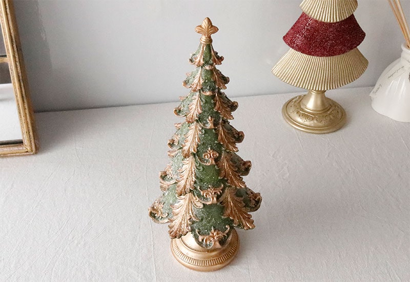 グリーン レジン ツリー ビンテージ