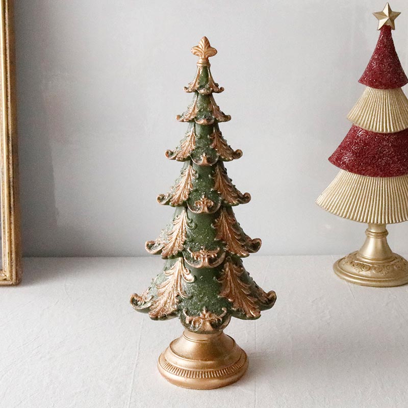 グリーン レジン ツリー ビンテージ