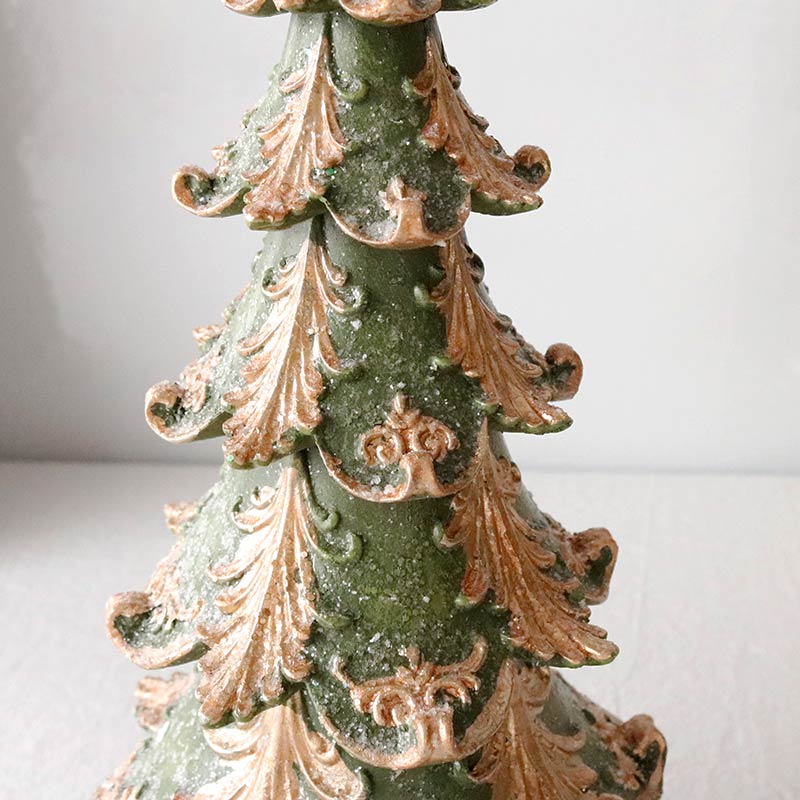 グリーン レジン ツリー ビンテージ