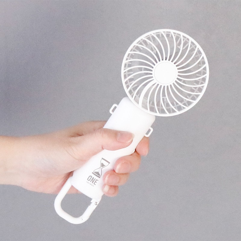 USB充電式 携帯扇風機｜軽量小型ハンディファン