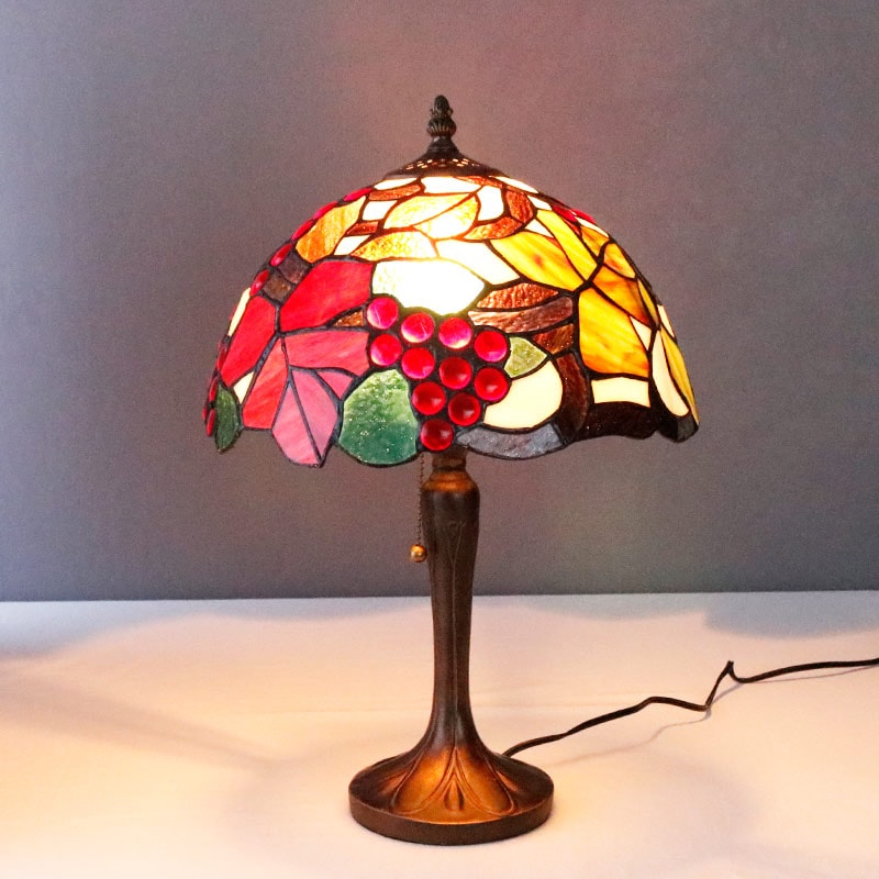 ステンドランプ ブドウ