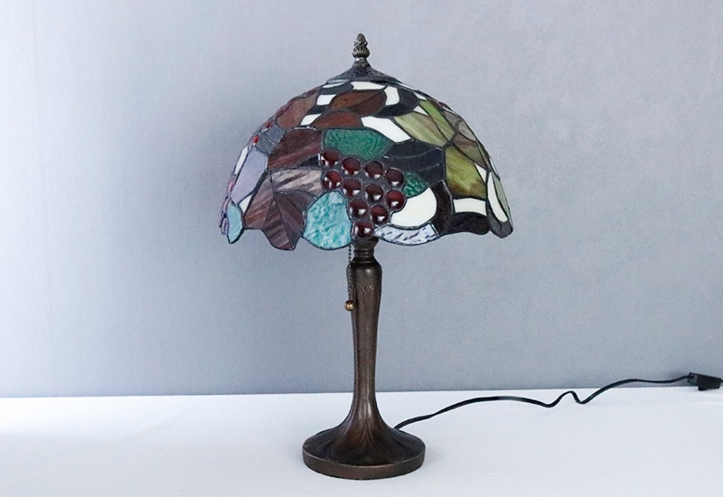 ステンドランプ ブドウ