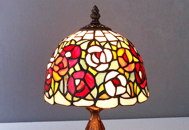 ステンドランプ サークルローズ