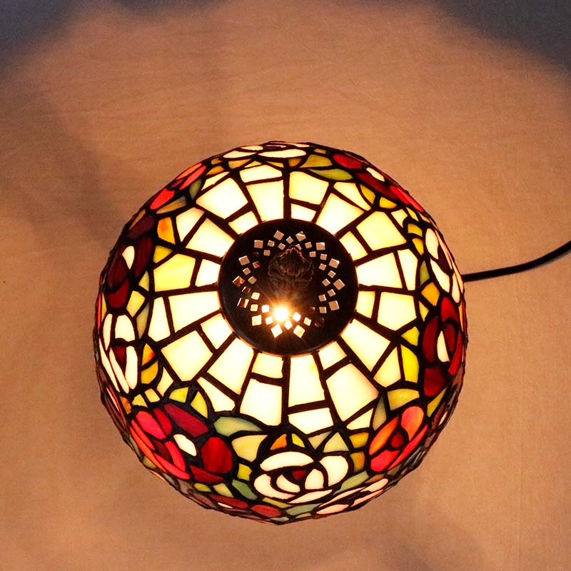 ステンドランプ サークルローズ