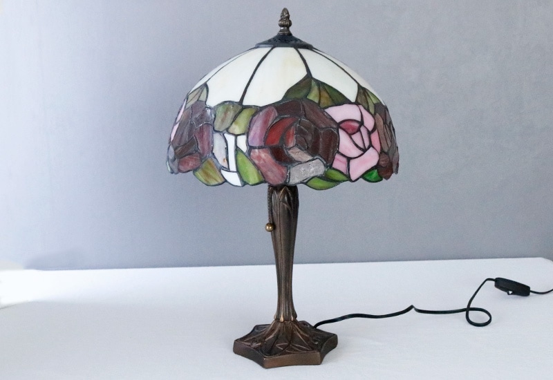 ステンドランプ バラ