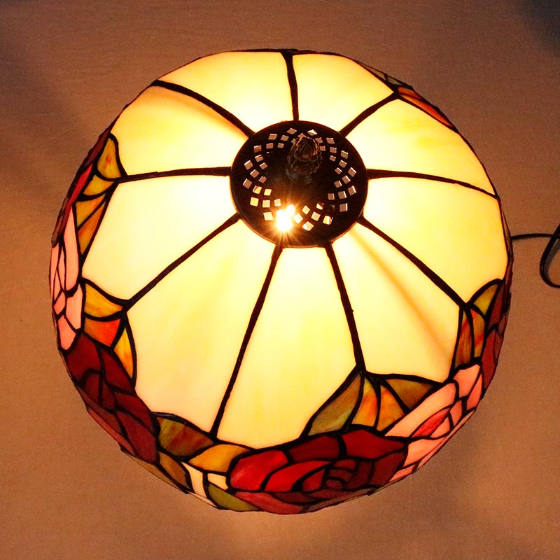 ステンドランプ バラ