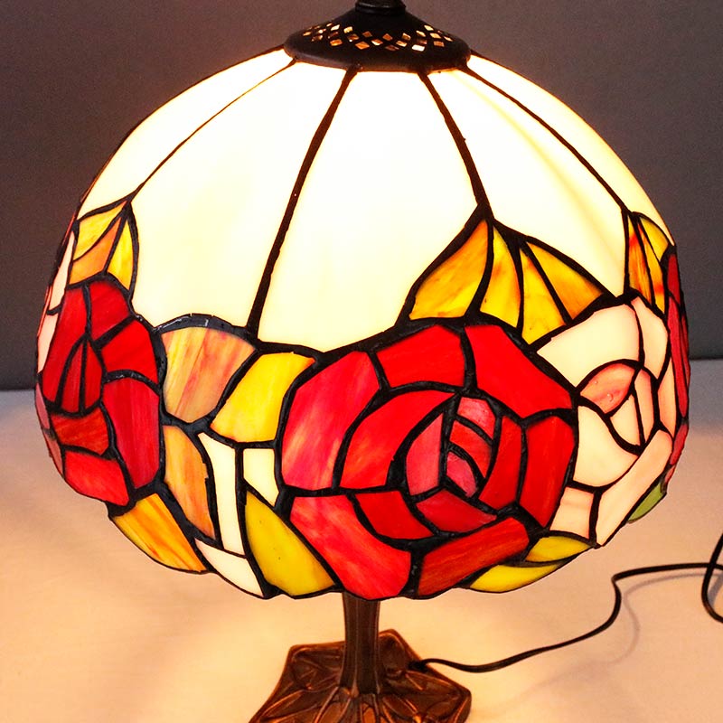 ステンドランプ バラ