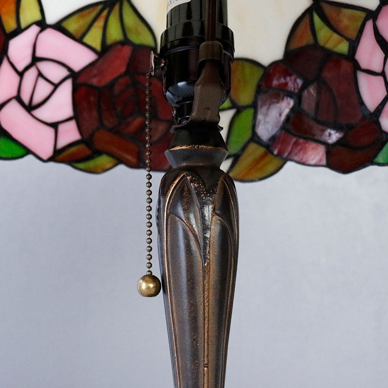 ステンドランプ バラ