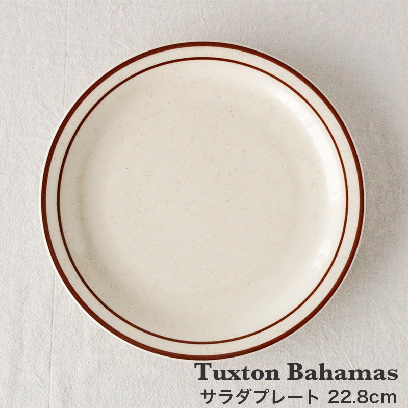 Tuxton Bahamas 23cmサラダプレート 全体