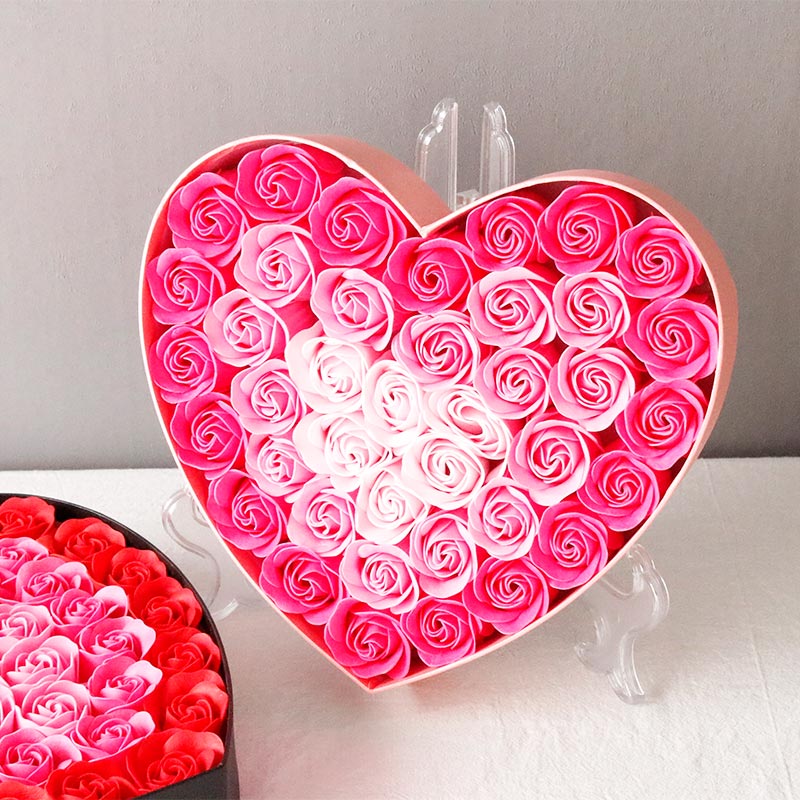 ソープフラワー ハートボックス