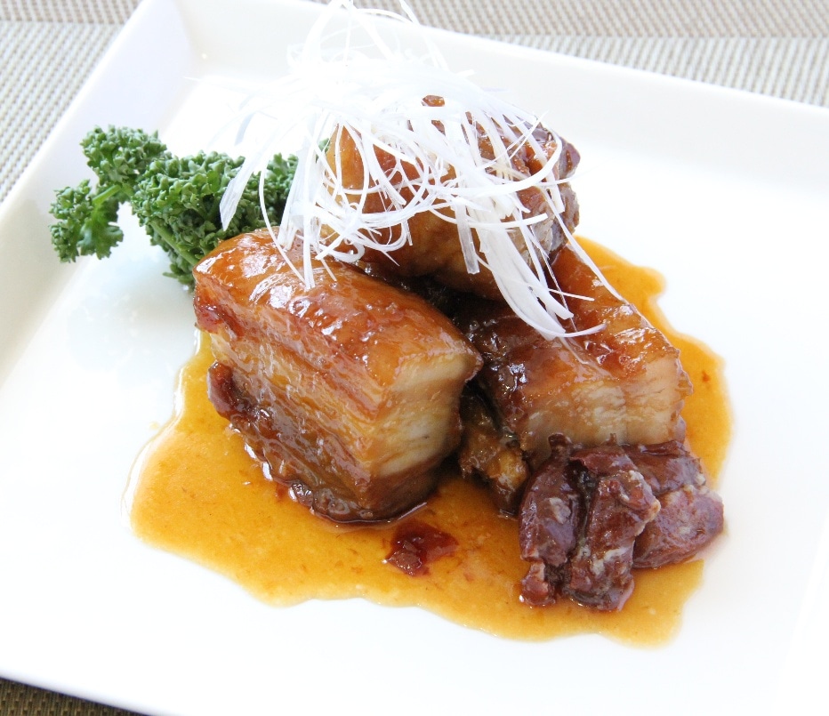 梅風味 豚バラ角煮