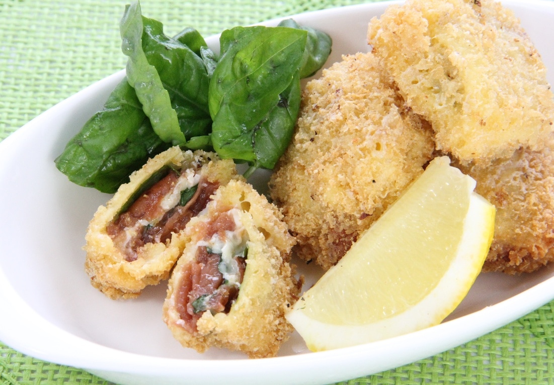 梅しそチーズ揚げ