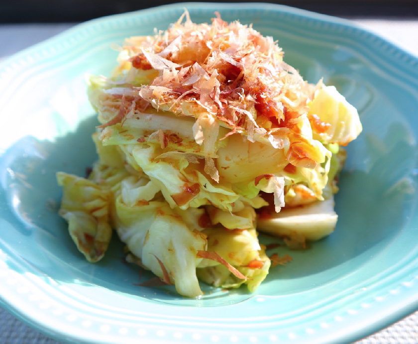 春キャベツと梅のさっぱり和え