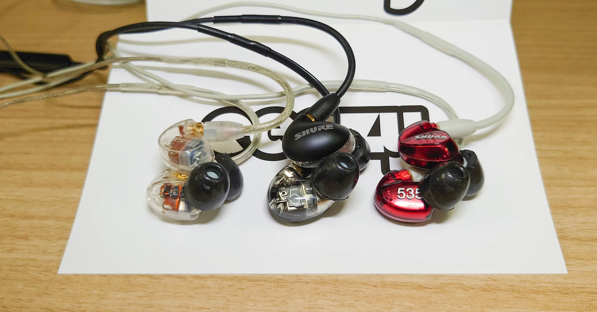 SHURE SE 535 イヤホン-