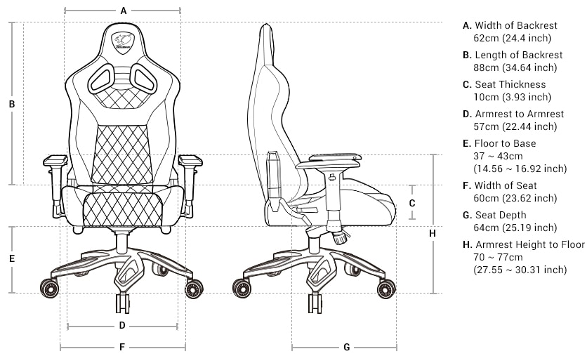 COUGAR CGR-TITAN PRO CGR-TITAN PRO ROYAL Ǻ