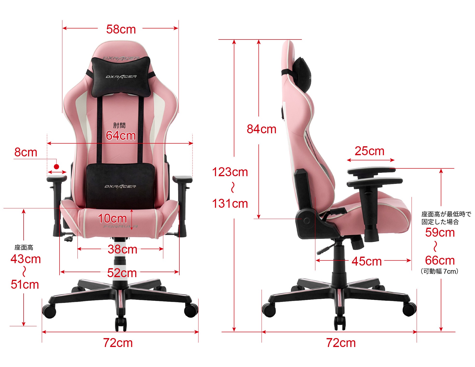 DXRacer FORMULA DXZ PASTEL꡼ DXZ-MGW V2 㥰꡼ Ǻ