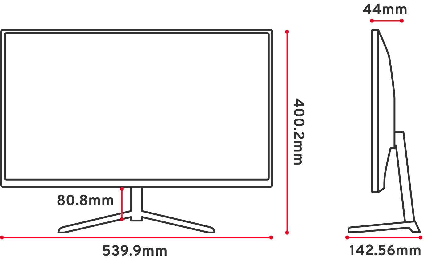 Pixio PX248 Prime Plus White Ǻ