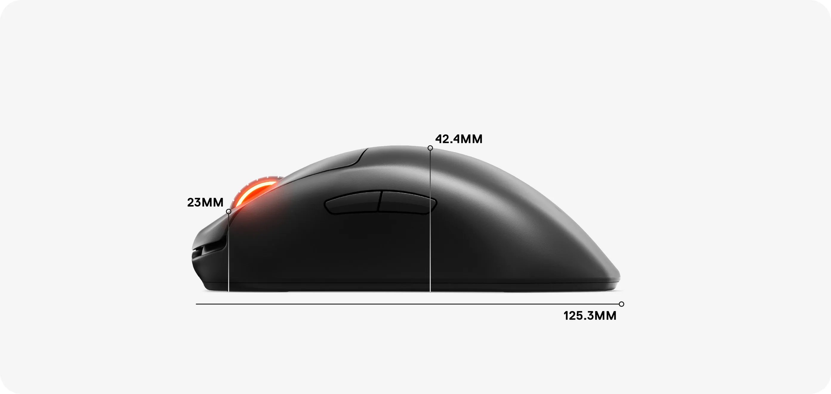 SteelSeries Prime Wireless ゲーミングマウス