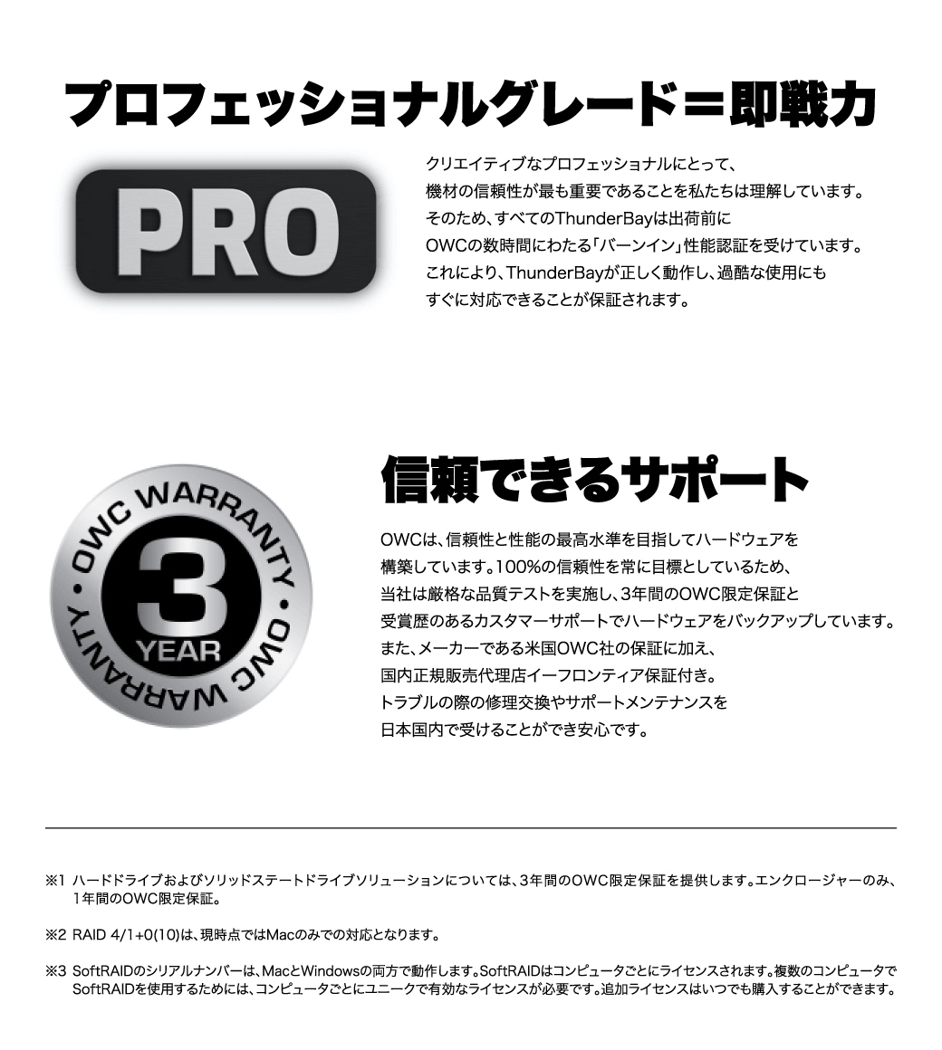 国内正規品】 OWC Mercury Elite Pro Quad (OWC マーキュリー エリート