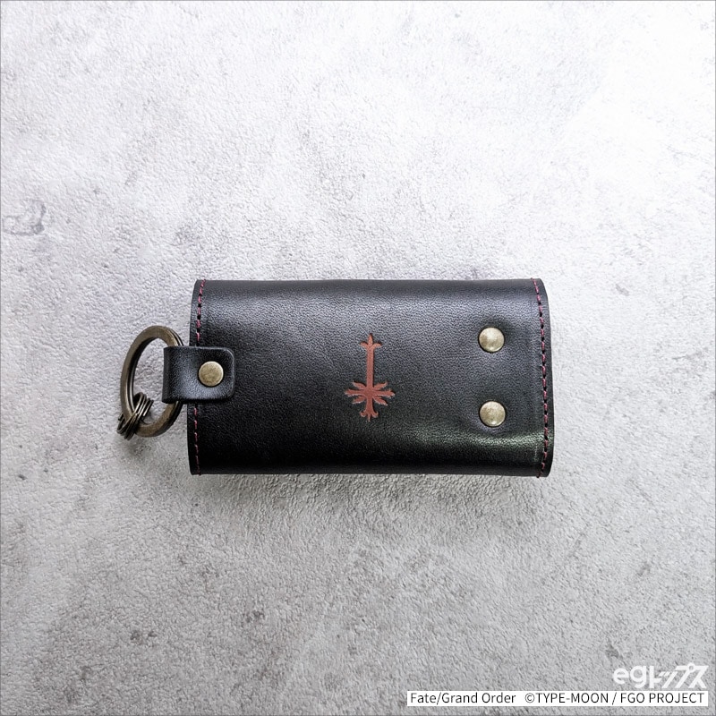 RULE THE FATE レザーキーケース ブラック RULE THE FATE レザーキーケース ブラック RULE THE FATE レザー