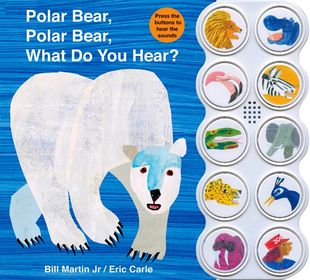 音の出る絵本 Polar Bear, Polar Bear, What Do You Hear?