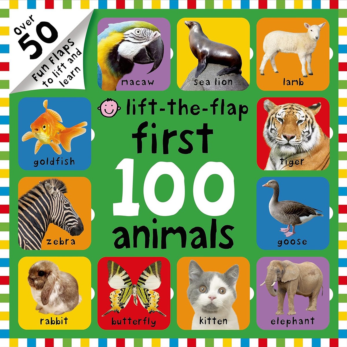 めくりしかけ絵本 First 100 Animals