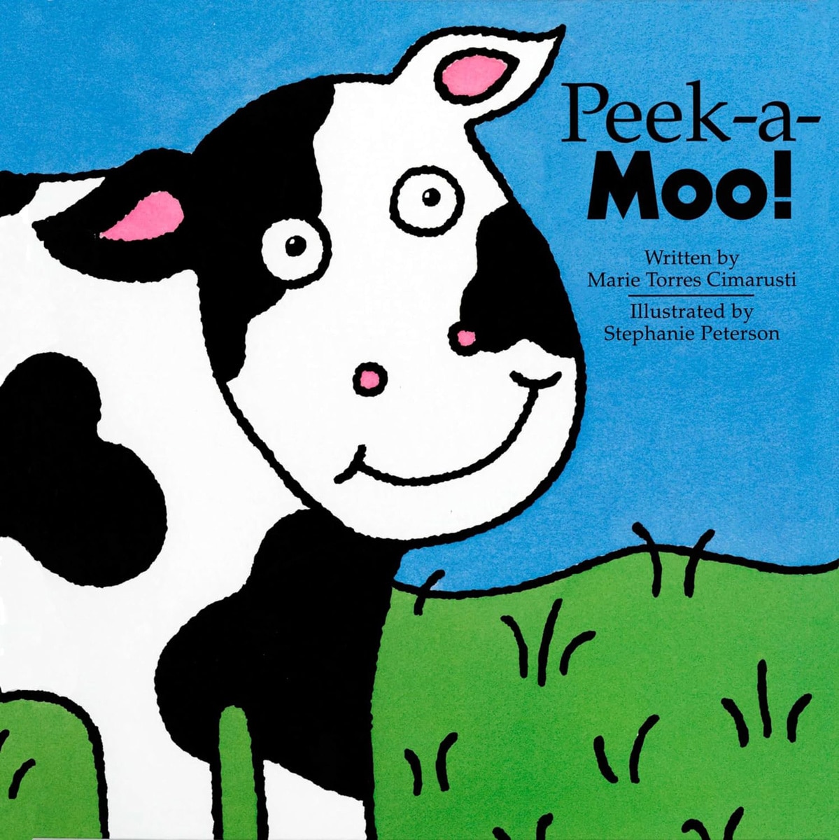 めくりしかけ絵本 Peek-a-Moo!