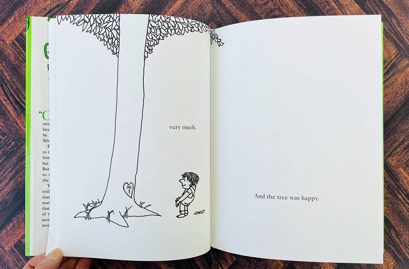 The Giving Treeの中面