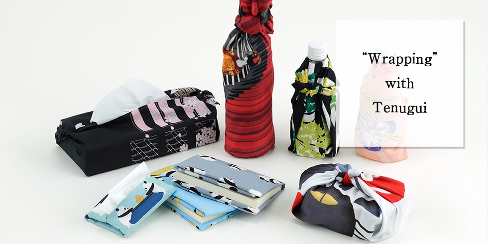 How to Wrap with Tenugui｜Tenugui Furoshiki specialty store/Eirakuya