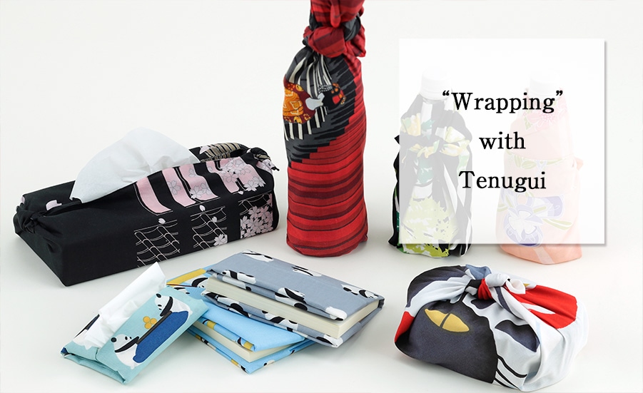 How to Wrap Tenugui