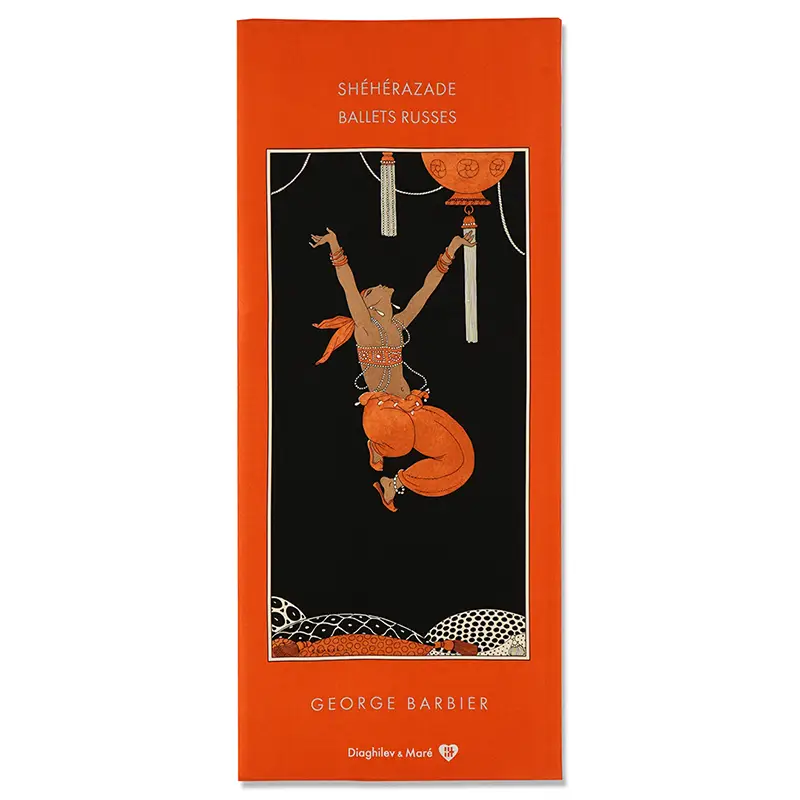 バレエ・テヌグイ】ジョルジュ・バルビエ画集『ニジンスキー』より