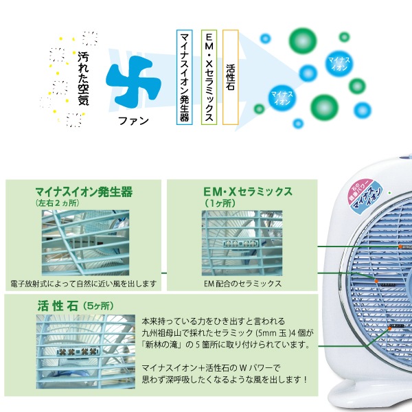 森林の滝　マイナスイオン画像