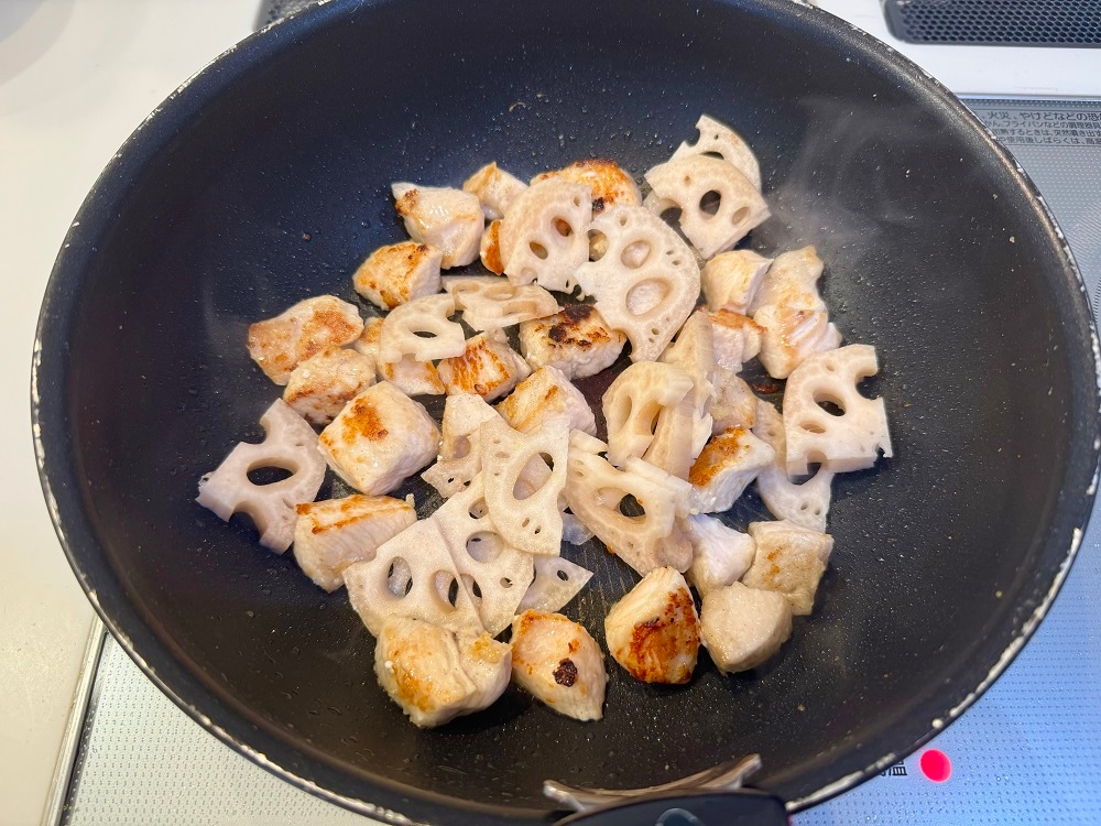 玄米をもっと美味しく食べられるおかずレシピ！『鶏肉と卵とブロッコリーのオイスターソース炒め』