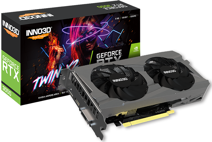 GeForce RTX 3050 6GB TWIN X2 N30502-06D6-1711VA60 [PCIExp 6GB]
