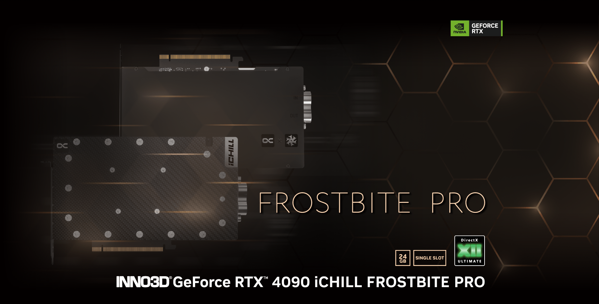 INNO3D GeForce RTX 4090 iCHILL FROSTBITEで究極の冷却体験を
